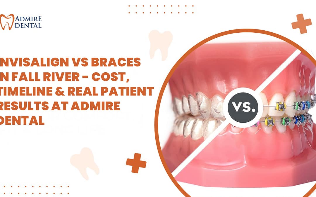 Invisalign vs Braces in Fall River – Cost, Timeline & Real Patient Results at Admire Dental